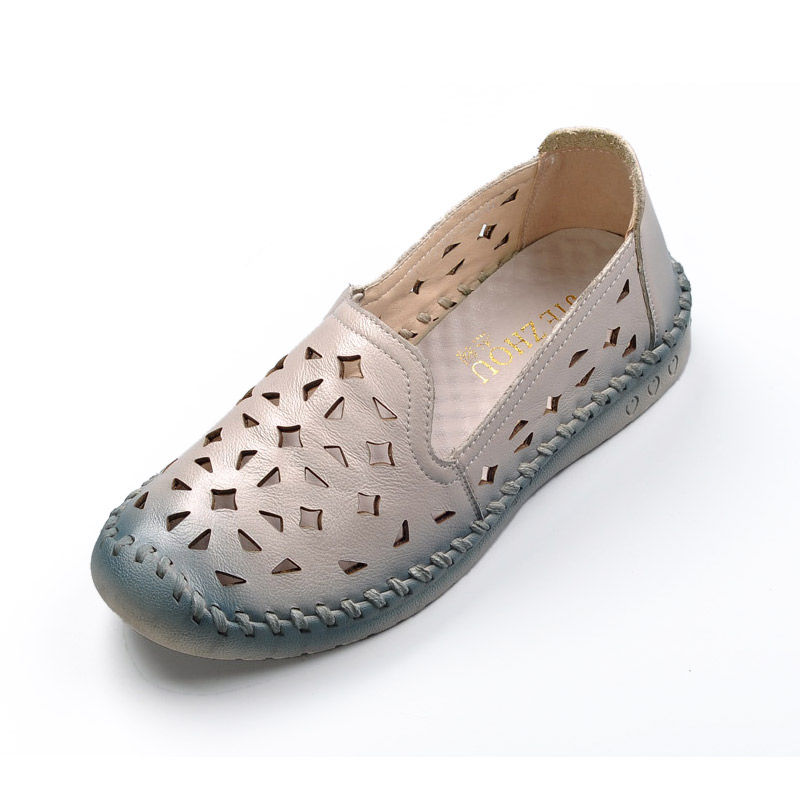 这样软底的妈妈鞋，怎么穿都不累脚，还超美哦