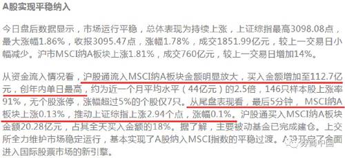 重磅!今日外资将在A股批量建仓!数百亿资金将集中涌入MSCI板块，