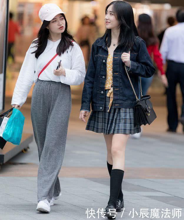  「亮眼」美女穿搭：阔腿裤充满时尚活力的味道，让你成为最亮眼的一抹青春