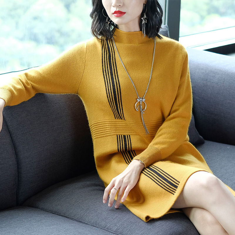 老婆把阔腿裤扔了，换上时下流行的棉麻裙，还别说，真的挺美