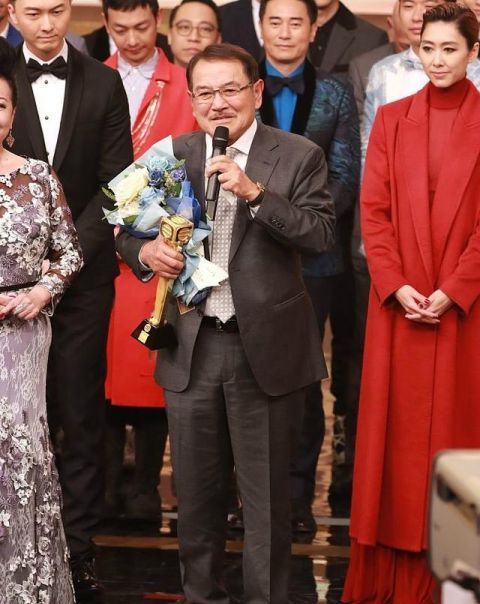 刘恺威父亲获奖