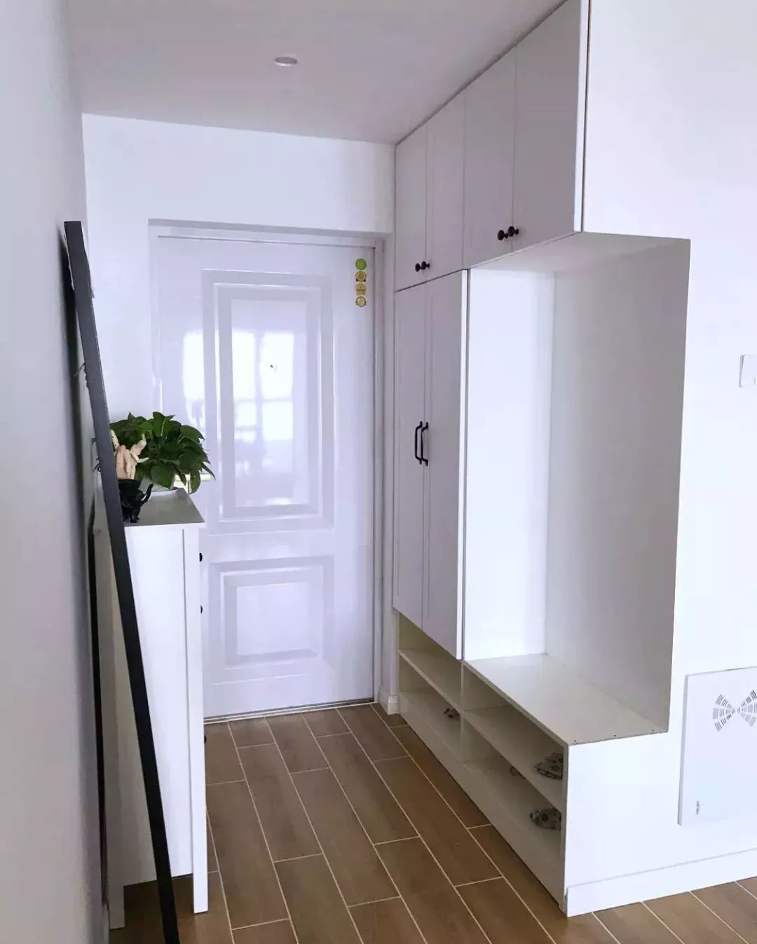  『实用』鞋柜+换鞋凳组合，实用又美观！