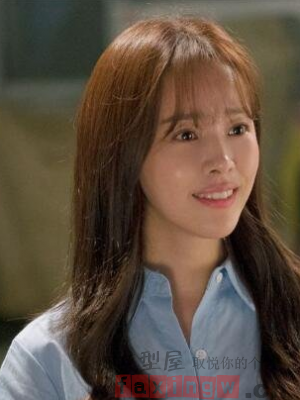 适合夏季的空气刘海 轻盈飘逸尽显迷人气质