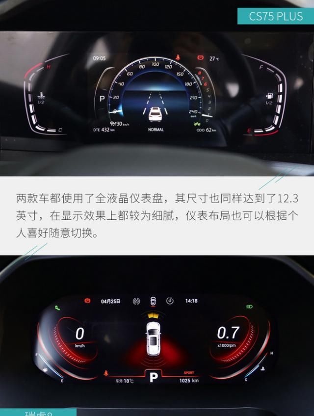  合适@10万出头买谁更合适？ 长安CS75 PLUS对比瑞虎8