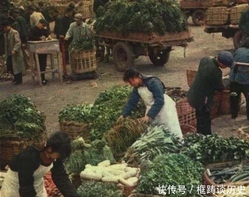  【彩色】记录上世纪五十年代人民公社的珍贵彩色老照片，难得一