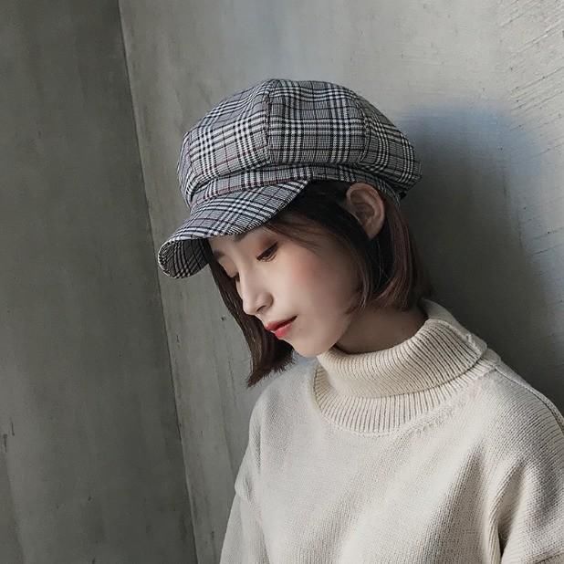 初秋必备单品,拥有这顶帽子让你不用修容瞬间拥有小脸