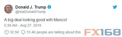 刚刚!有关NAFTA传来两大重磅消息 金融市场波澜起伏