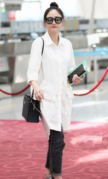 陈乔恩只不过梳个丸子头！瞬间年轻20岁，网友：最多19岁