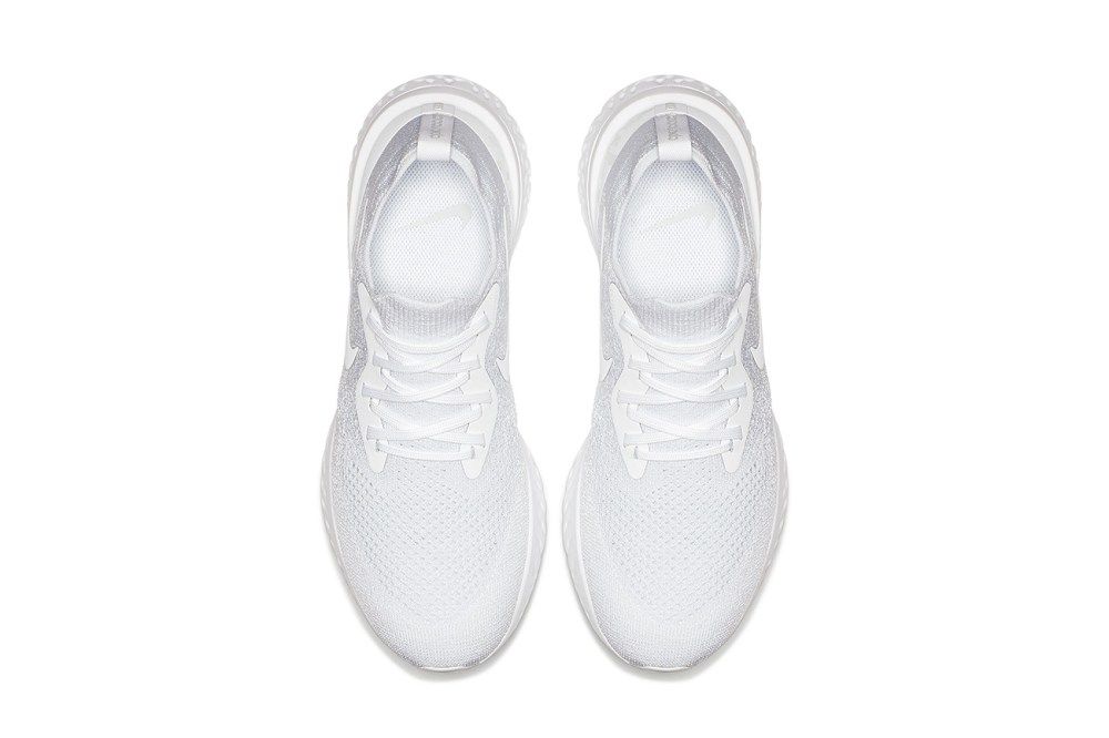 Nike Epic React Flyknit 全新Triple White配色正式上架