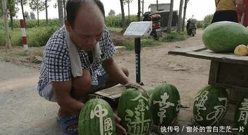 老汉西瓜卖不出去堆积成山，可听了他儿子意见后，西瓜却被抢空了