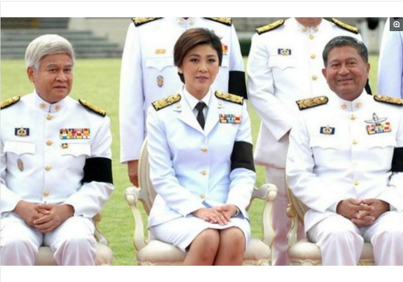 泰国前总理英拉短裙装有多美，为何她总是同样的装扮?