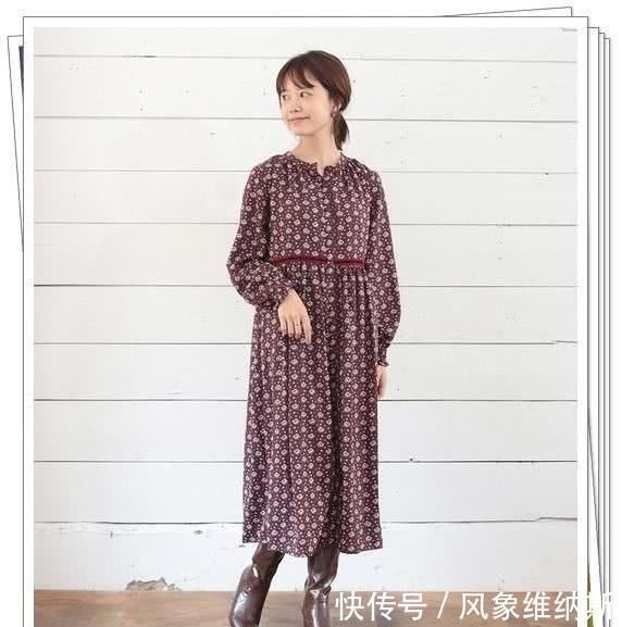 冬季■长筒靴怎么搭配?除了牛仔裤,日本女人最爱穿“长靴+裙子”