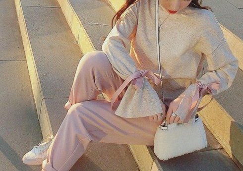 连衣裙+打底裤，特土!试试新款秋季套装，款款洋气又美嫩