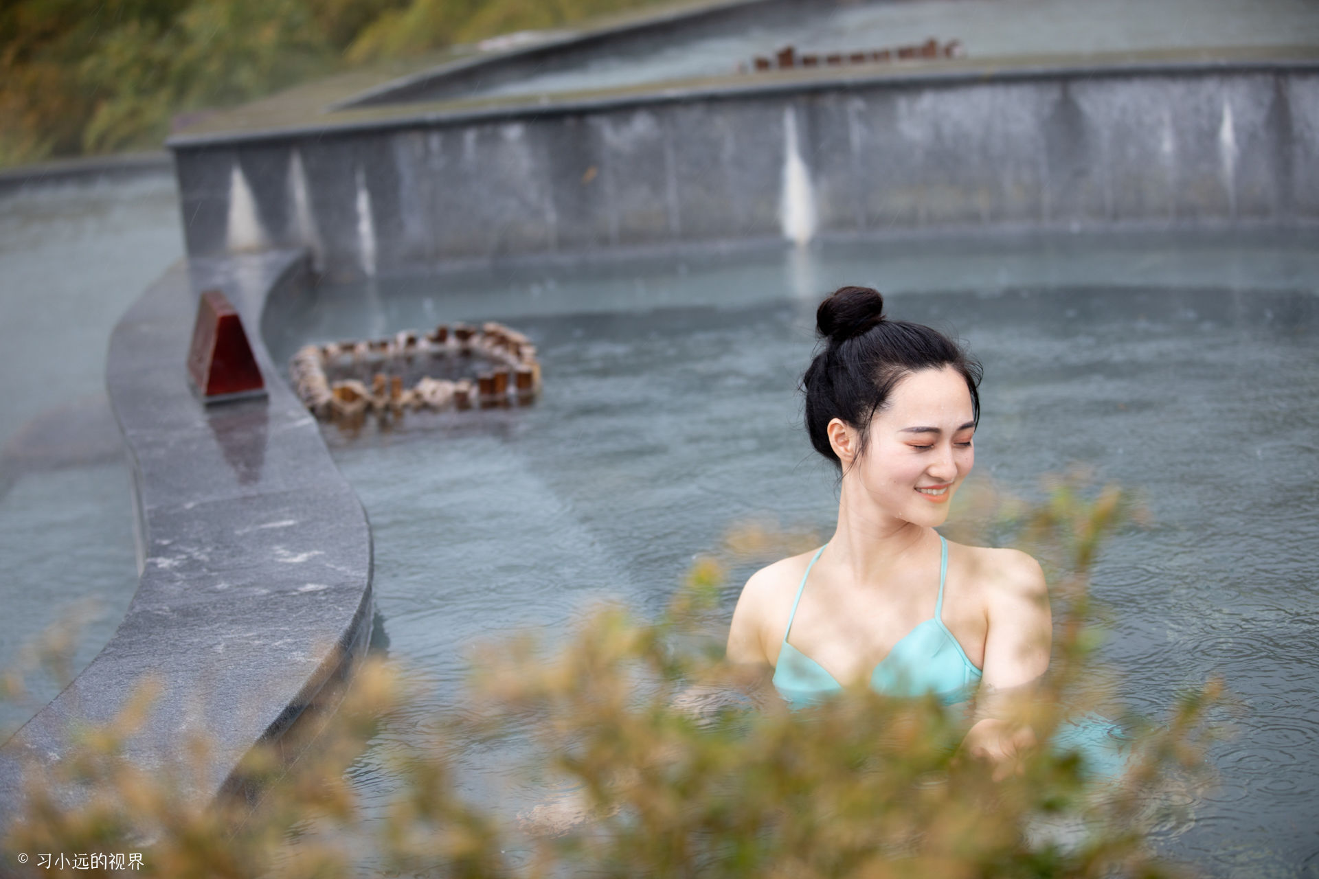 竹海温泉，三黑三白，游在天目湖的两日里