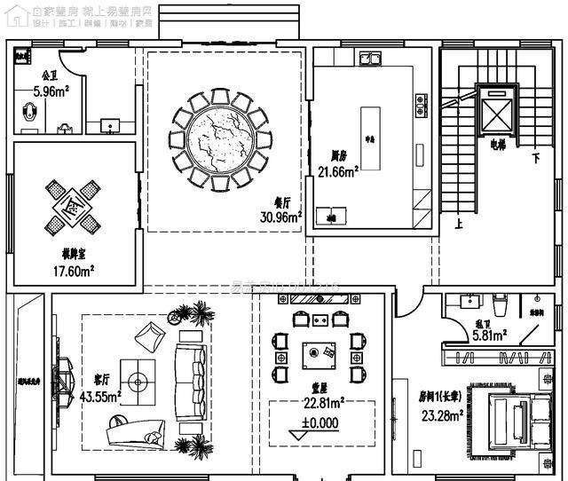 盖房:农村盖房单单主体就花费百万,4层带地下室,10卧室这得住多少人