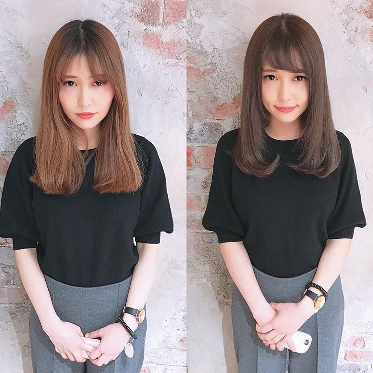 发型一对比，就看到，改变发型原来这么重要