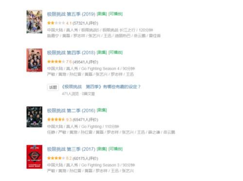  [爆料]《极限挑战》爆料有新嘉宾加入，老嘉宾退出，阵容让人反感