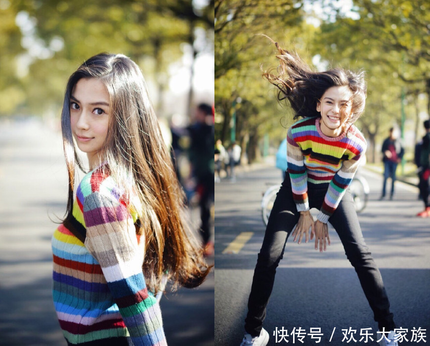 换发型像换脸?Angelababy包子头美翻天了,网友:黄晓明真是有眼