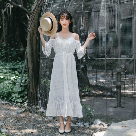 少女感初恋裙，似天边仙子般空灵，感受澄澈透明的初心