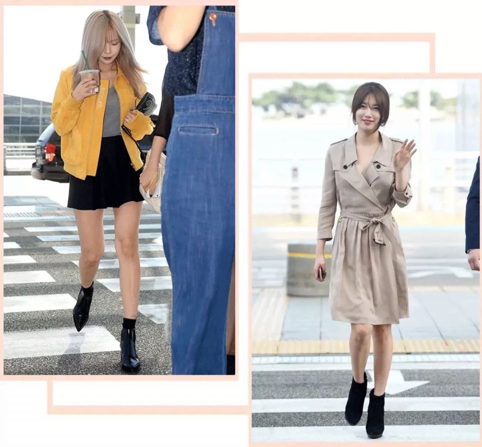 露脚踝过时了?今年秋天露袜子才是真时髦!