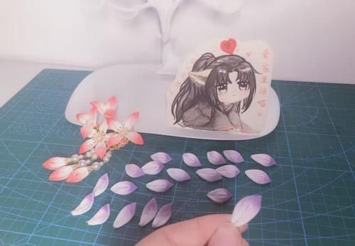 『牙花片』自己做汉服步摇发饰,让小姐妹继续羡慕去吧!附教程