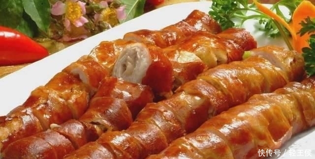 鲁菜中■来一口肥厚型爆油的山东省肥肠!hin美味!