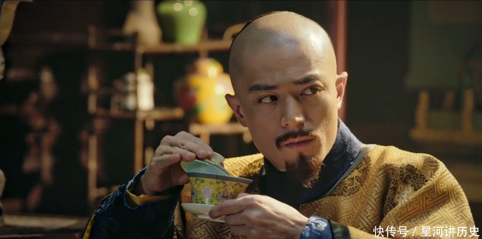 『放下』初次见到乾隆,康熙放下酒杯,一笑释然,康熙眼光为何如此独到