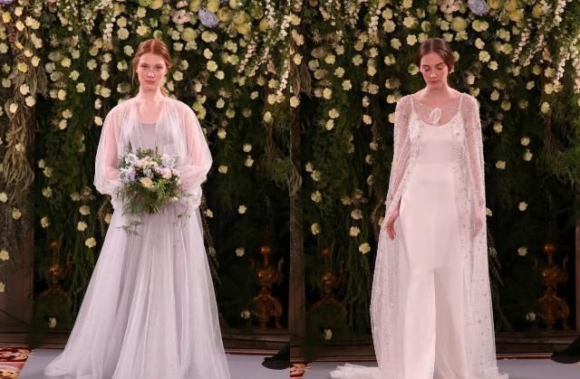  【蓝色】Jenny Packham2019高级定制婚纱礼服，春天小精灵繁花似锦为伴，英式风格
