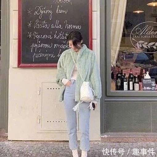  [毛绒]今冬流行毛绒外套，时尚保暖，打破单一穿搭模式