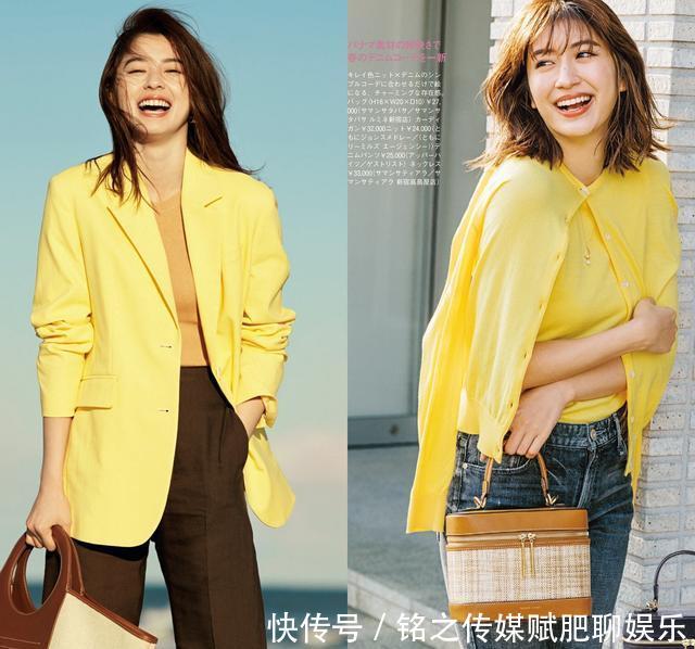 『时髦』春季单品的配色思路:彩色怎么搭,才显精神又时髦?