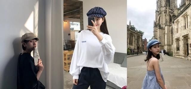 初秋必备单品，拥有这顶帽子让你不用修容瞬间拥有小脸