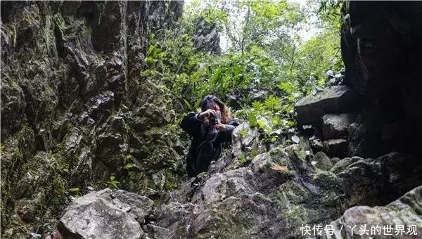 夹缝岩——这处藏匿于贵州大山深处的原始风景,竟然被我找到了