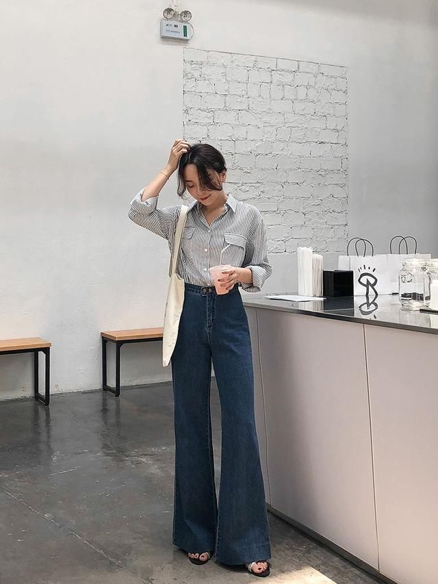阔腿裤最好不要这样穿，这个秋天，教你如何用阔腿裤凹造型！