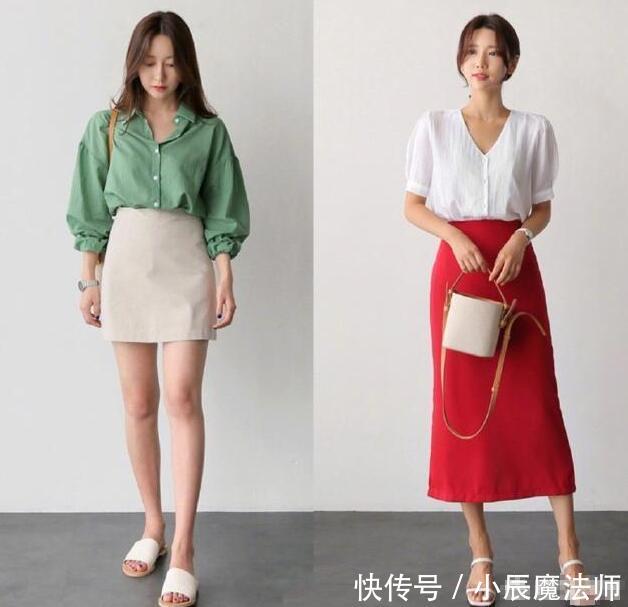 『衣服塞进裤』简单大方的衣服搭配风格?
