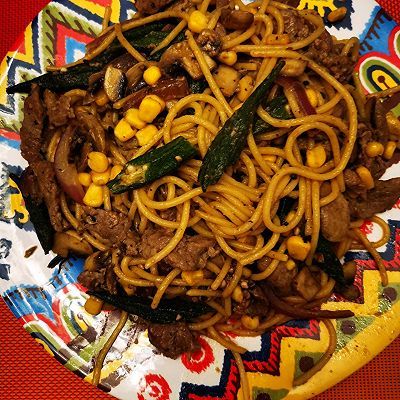  『黑胡椒』黑胡椒牛柳意大利面