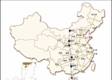  「一条」中国又规划一条时速350公里国家级高铁, 经过你家乡吗