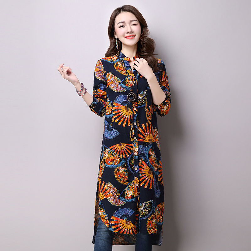 小清新风是最显美的，也是最显年轻的40左右的女人穿最合适不过