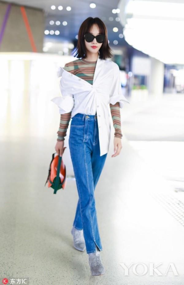 宋茜、谢娜、欧阳娜娜都大爱的衬衫｜也解锁新的穿搭方式了