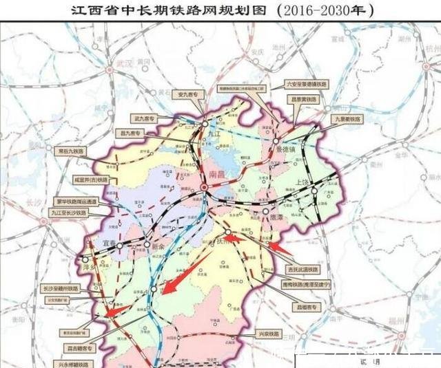 温武吉高铁要来了! 江西境内258千米, 经过井冈山