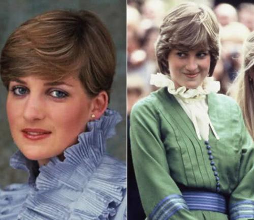 戴安娜的短发美成经典，发型从没崩过，最后一张睡觉像个瓷娃娃！