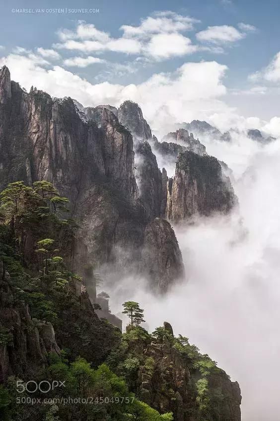 黄山风景美如画！恍如人间仙境，美到极致！