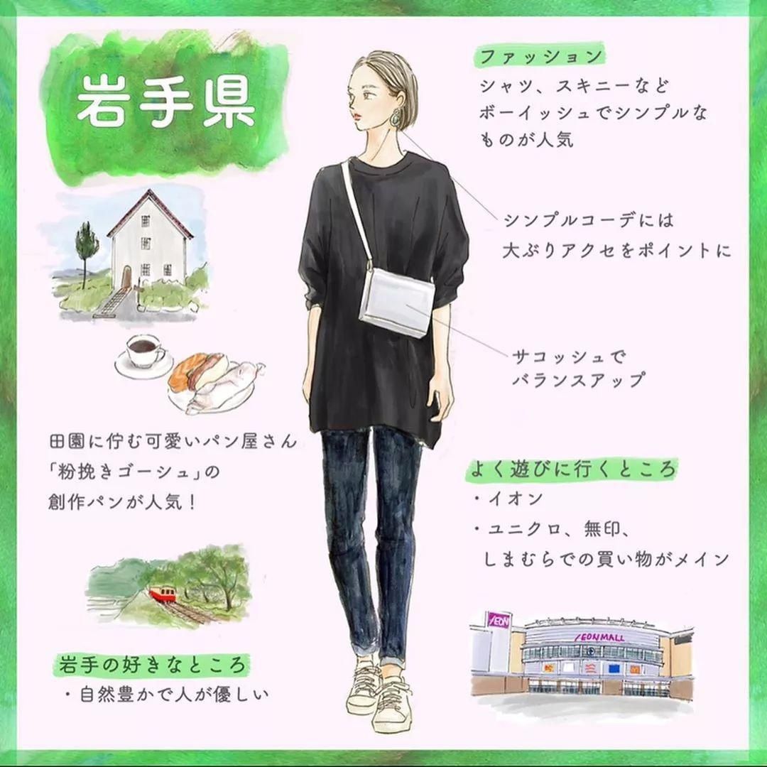 『全国』日本47个都道府县「全国女子图鉴」