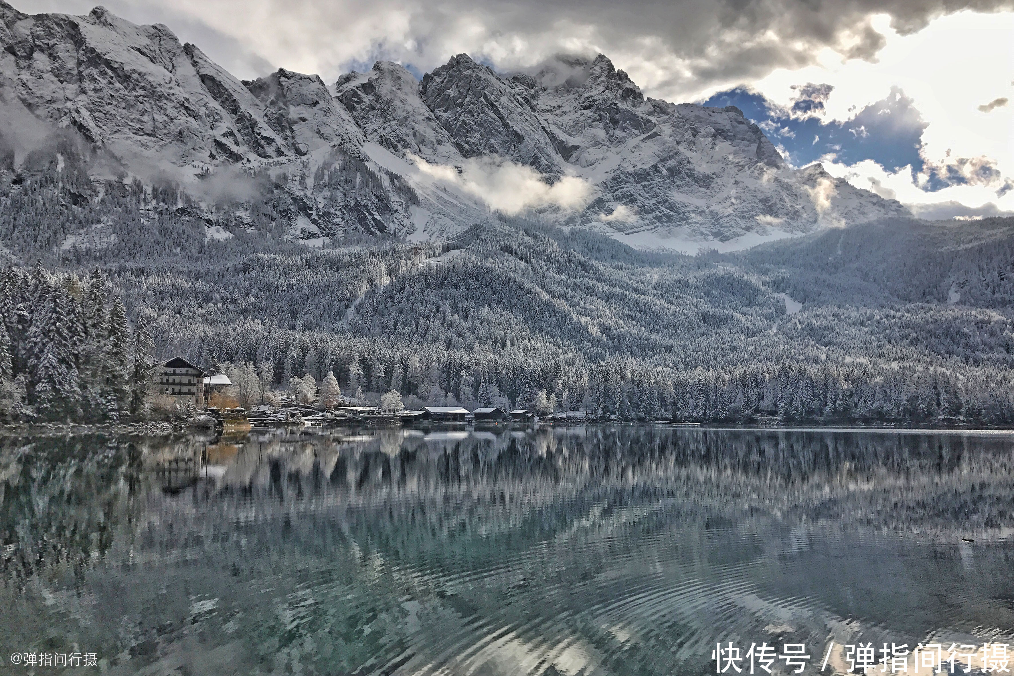 德国连降暴雪,导致交通瘫痪,却迎来如梦如幻的冰雪美景