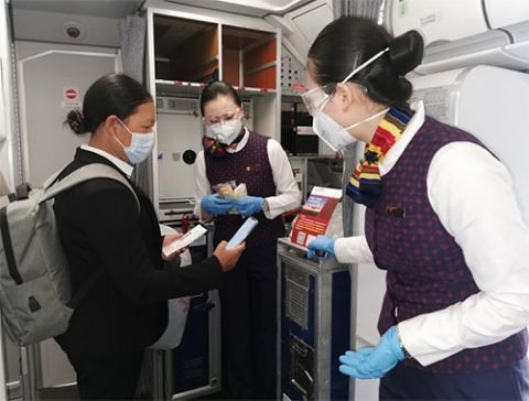  『工作』现场直击！国航湖北分公司按下全面复工键