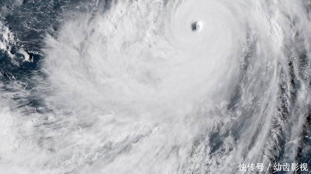 “利奇马”（超强台风），红色预警！太空视角令人炫目的“风眼”