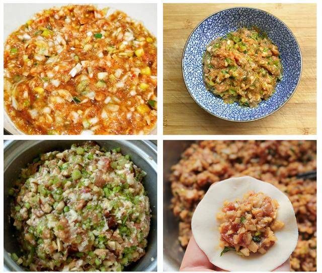  『倒入切碎』4位总厨的15款秘制馅料，别管饺子包子馄饨，个个鲜嫩多汁又好吃