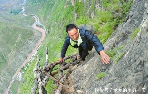 #钢梯#四川“悬崖村”不愿搬,获6亿资助后修建钢梯,如今变成咋样了?