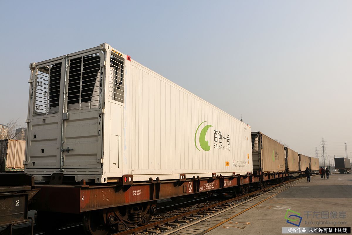 2019春运|首趟冷藏集装箱班列满载生鲜年货抵京