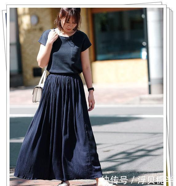  『春夏』春夏不同颜色的长裙搭配示范！掌握了就不会出错的半身裙穿搭技巧