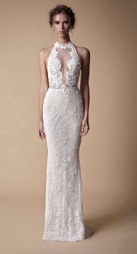 Berta婚纱:蕾丝与薄纱完美的结合带来天使般的魅力